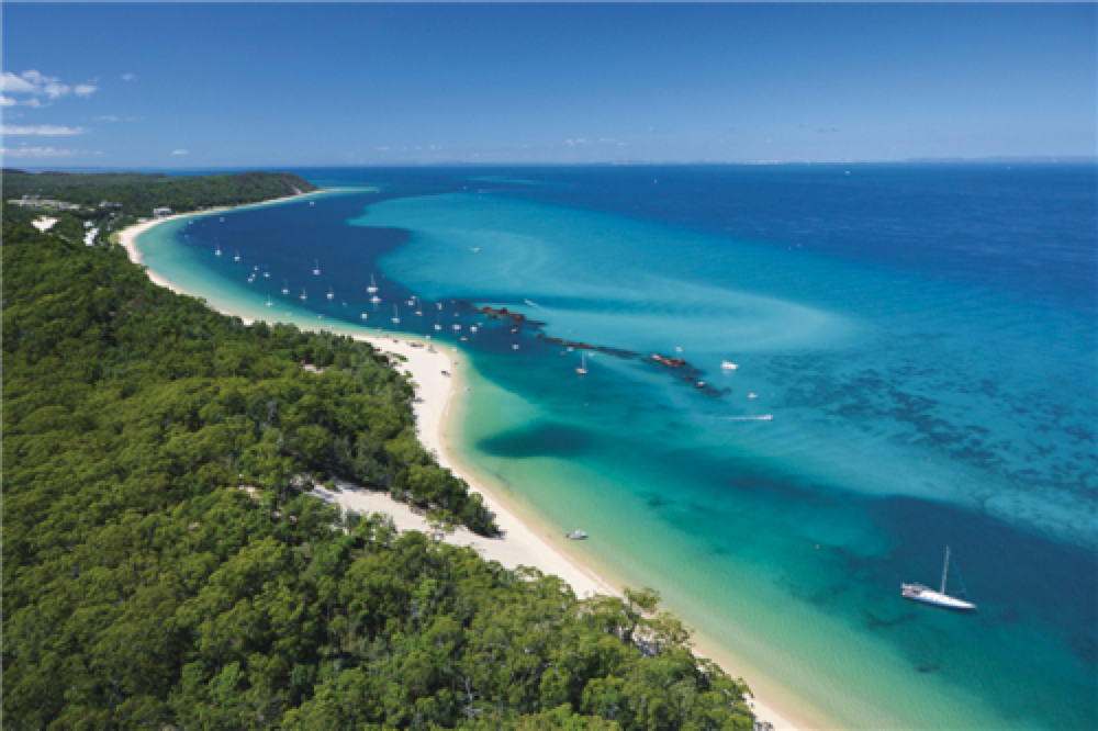 The perfect island for a vacation, Moreton Island